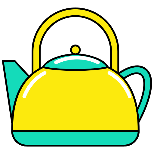 Teapot Generic Outline Color icon