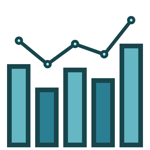 análisis de datos icono gratis