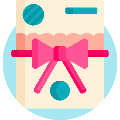Ribbon free icon