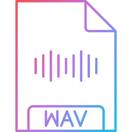 Wav free icon