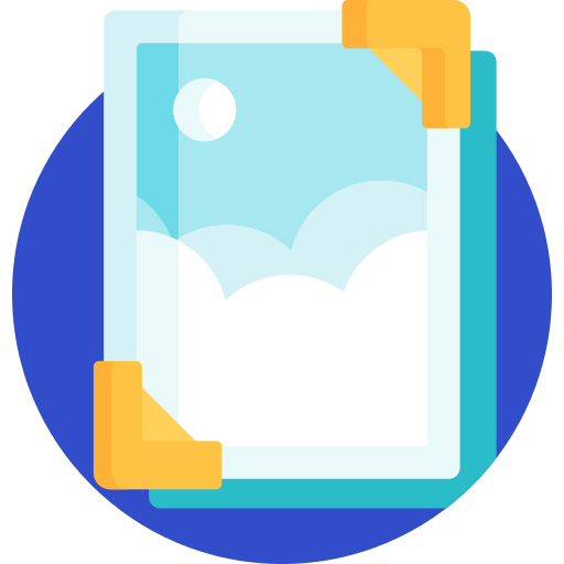 Photo Detailed Flat Circular Flat icon