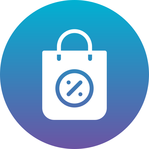 Shopping bag Generic Flat Gradient icon