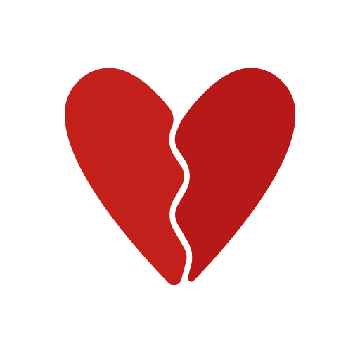 Broken heart free icon Broken heart free icon