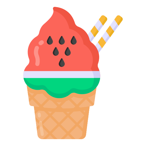 cucurucho de helado icono gratis