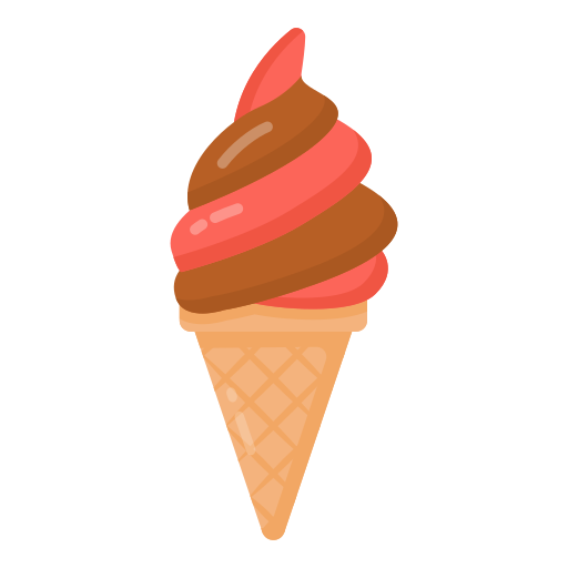 cucurucho de helado icono gratis