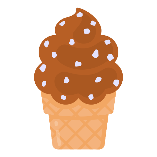 cucurucho de helado icono gratis