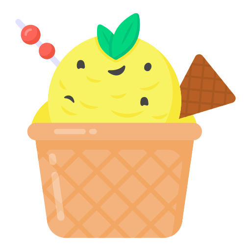 cucurucho de helado icono gratis