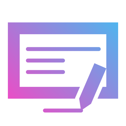 Certificate free icon