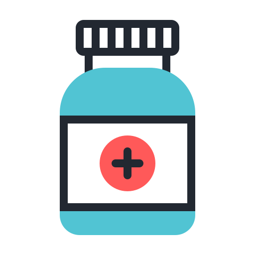 Medicine Generic Fill & Lineal Icon