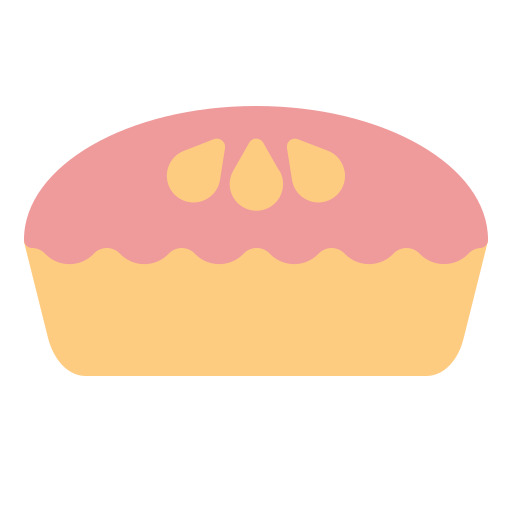 pie de manzana icono gratis