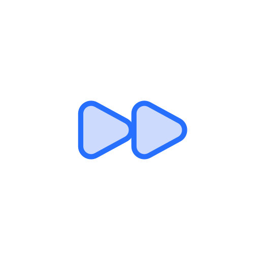 avance rápido icono gratis