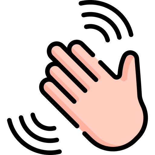 Goodbye - Free hands and gestures icons
