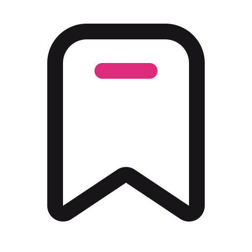 marca páginas grátis ícone