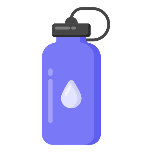 botella de agua icono gratis