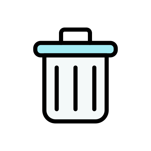 contenedor de basura icono gratis