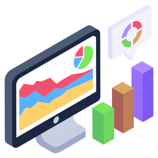 Data analysis Generic Isometric icon