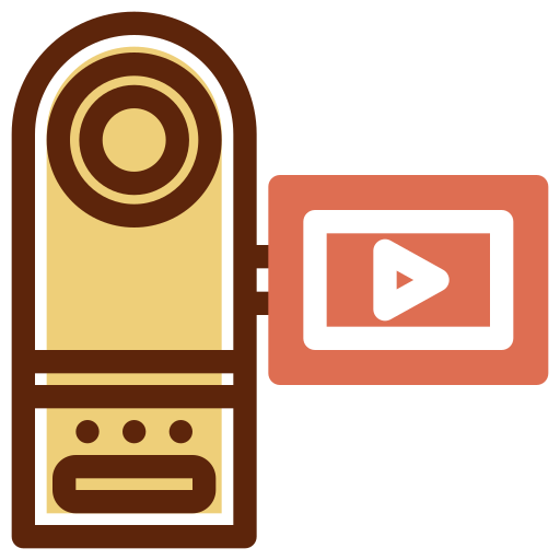videocámara icono gratis