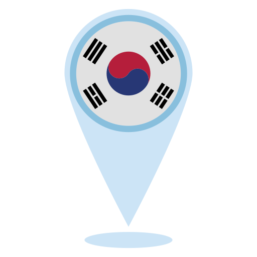 corea del sur icono gratis