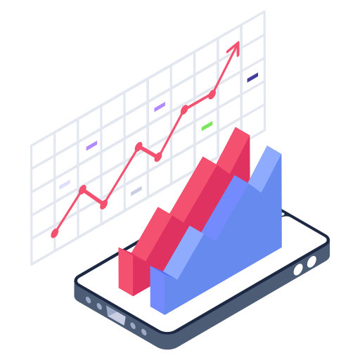 Area chart - Free arrows icons