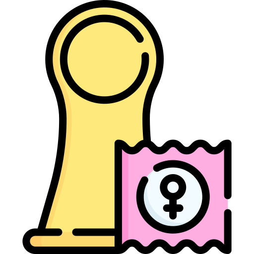 condón femenino icono gratis