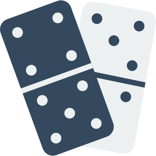 domino icon, block icon, game icon, dominoes icon, gaming icon