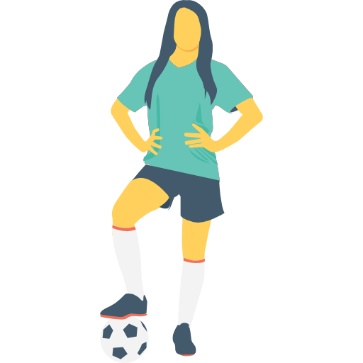 Garota De Futebol PNG Images, Vetores E Arquivos PSD