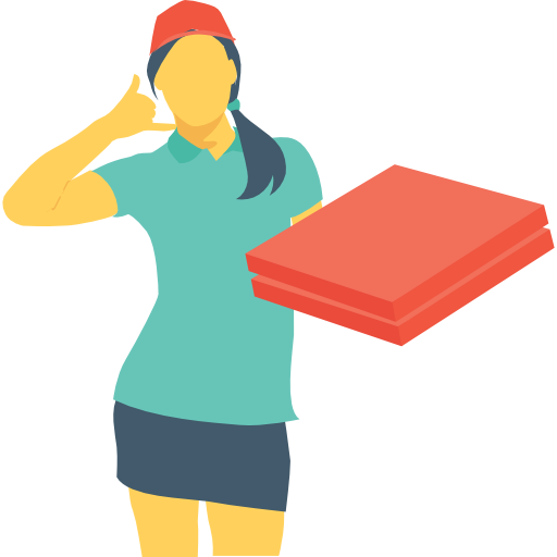 Женщина доставки бесплатно иконка Женщина доставки бесплатно иконка