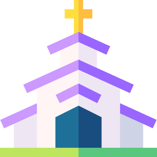 Church Basic Straight Flat icon