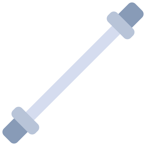 Barbell free icon