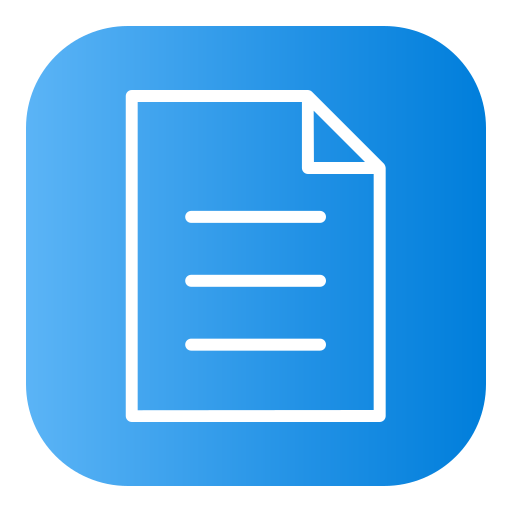 Document - Free interface icons