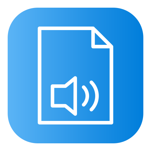 Audio free icon Audio free icon