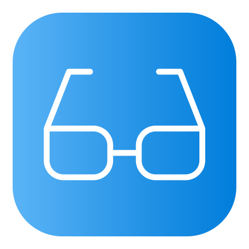 Glasses Generic Flat Gradient icon