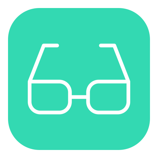 Glasses Generic Flat icon