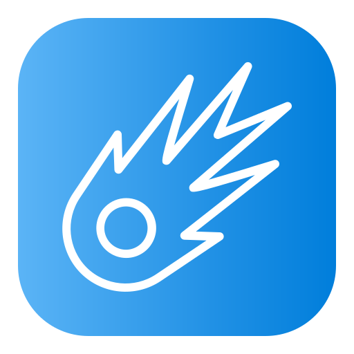 meteorito icono gratis