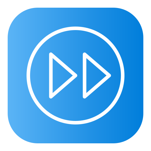 avance rápido icono gratis