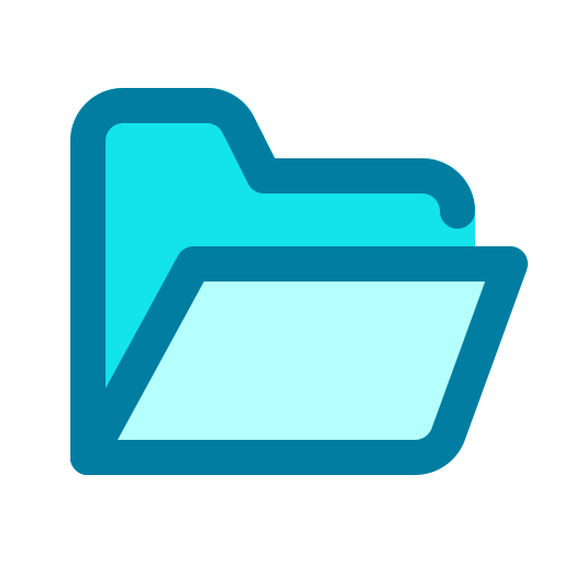 Folder Generic Blue icon