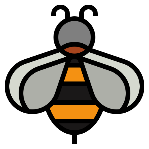 abeja icono gratis