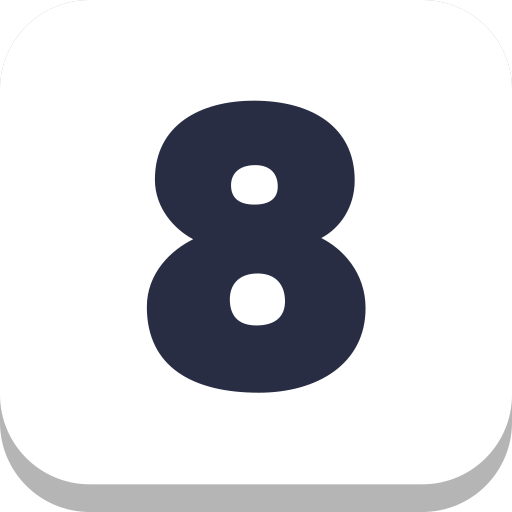 Number 8 free icon Number 8 free icon