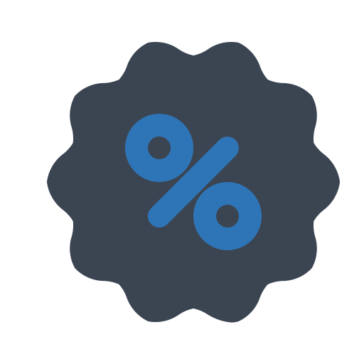 descuento icono gratis