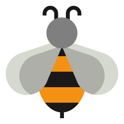 abeja icono gratis