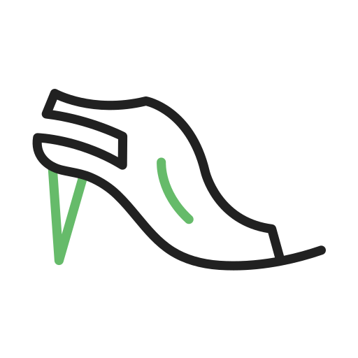 sandalias icono gratis