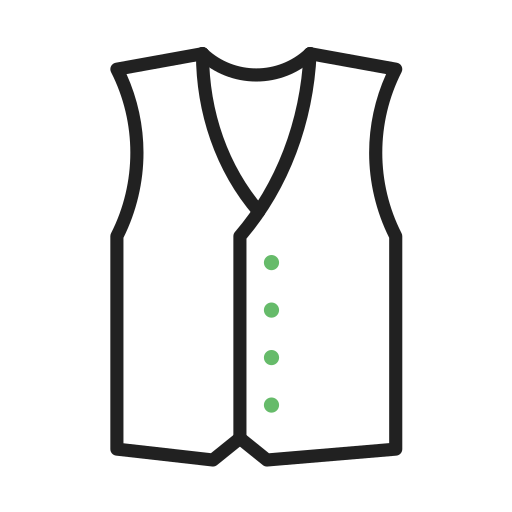chaleco icono gratis
