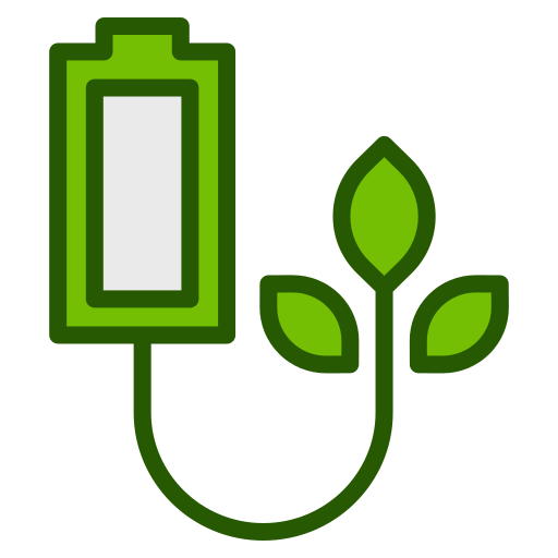 bateria ecológica grátis ícone bateria ecológica grátis ícone