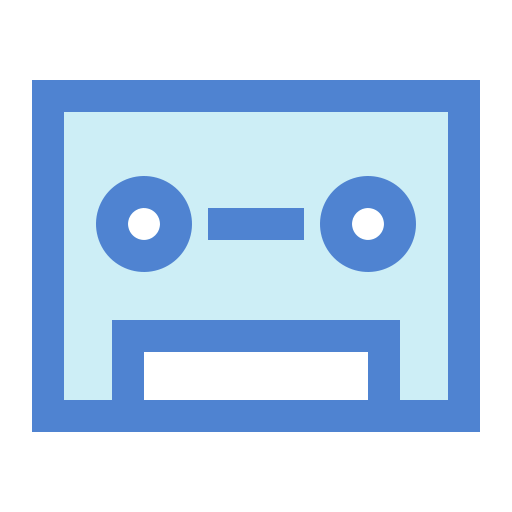 Cassette free icon Cassette free icon