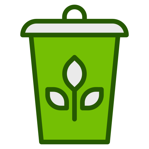 contenedor de basura icono gratis