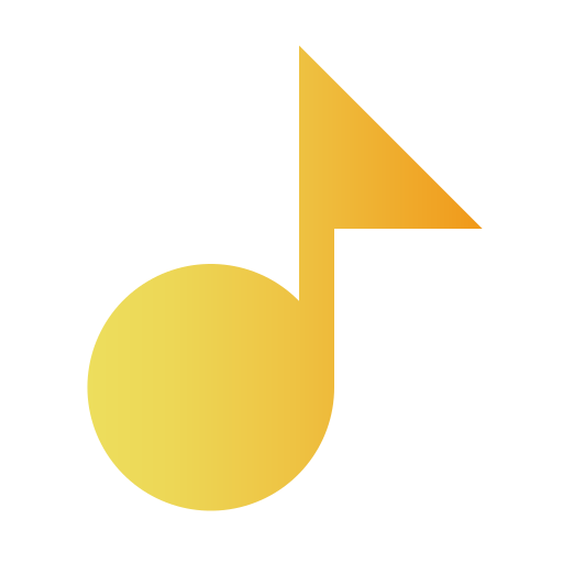 Music note Generic Flat Gradient icon