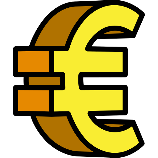 euro icono gratis