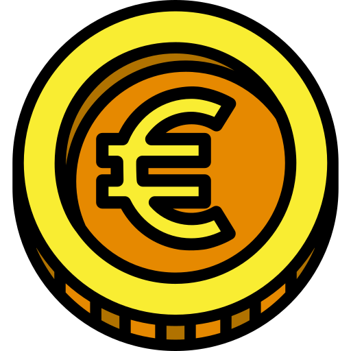 euro icono gratis