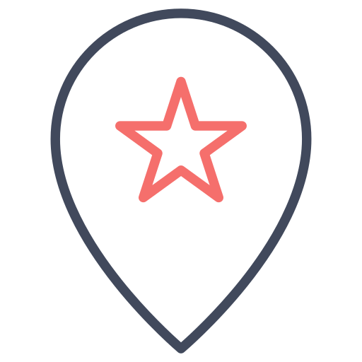 localización icono gratis