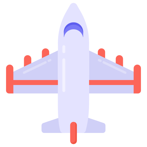 avión icono gratis